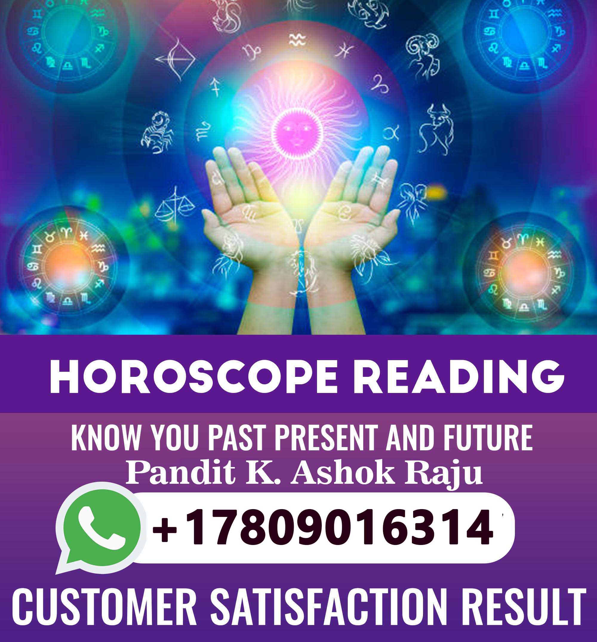 Pandit K. Ashok Raju Astrology Services Banner