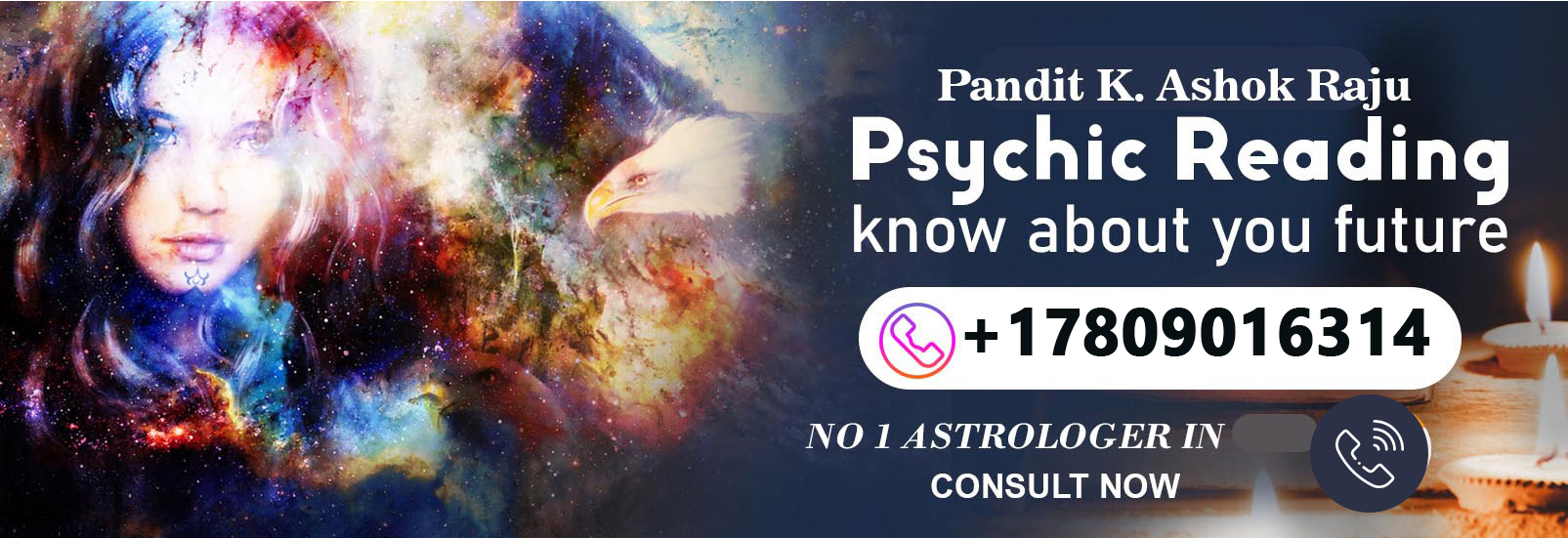 Pandit K. Ashok Raju Astrology Services Banner
