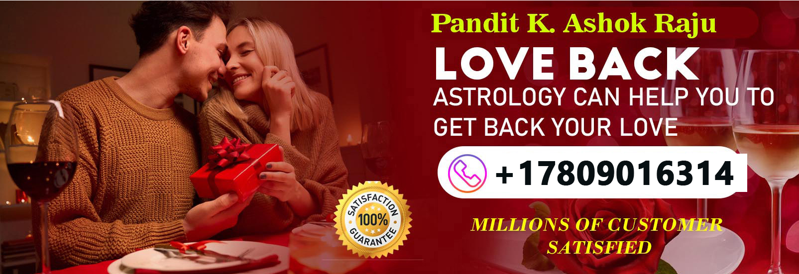 Pandit K. Ashok Raju Astrology Services Banner